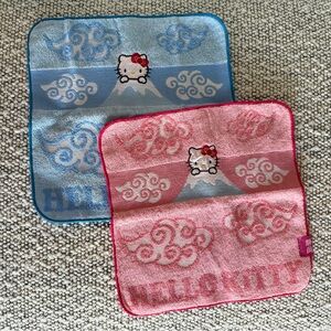 Sanrio Hello Kitty with Mt Fuji Cotton Mini Towel Set